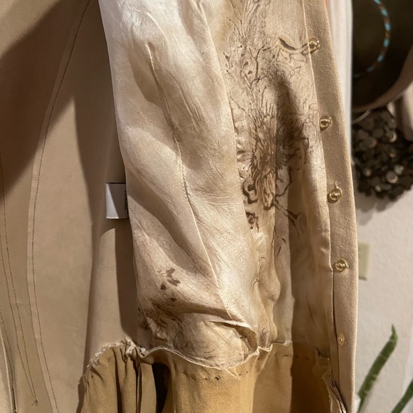 Free people storm warning lambskin jacket szS, New no tag - Picture 6 of 12